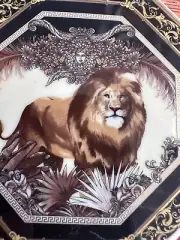 Versace Lion Medusa coaster plate Prestige Valentine Gift SALE New