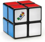 Rubik's, Mini 2x2 Classic Colour-Matching Puzzle, Pocket Size Brain-Teasing Puzz