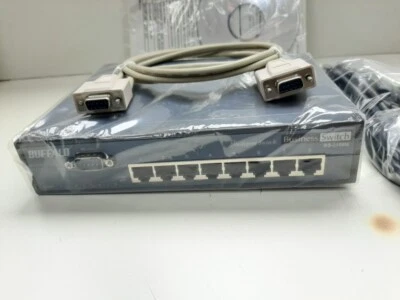 BUFFALO 10/100M Layer 2 Intelligent Switch 8-Port BS-2108MR