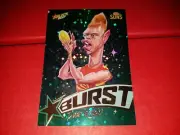 2017 AFL Select Footy Stars GREEN STARBURST CARD SB32 GOLD COAST SUNS P. WRIGHT