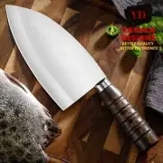 Chef Kitchen Tools Cleaver Slicing Fish Meat Butcher Knife 6 Inch Blade Cookware