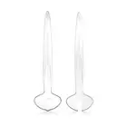 Brand New in Packaging Tupperware Eleganzia Salad Servers - Clear