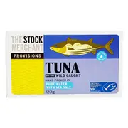 'Organic Stock Merchant Tuna in Pure Water 120g – Fresh, healthy organic delivery | Doorstep Organics'