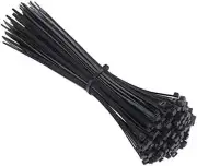 Tie strap bundle wire strap self-locking tie nylon tie strap 500pack (8inch)