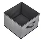 Closet Space Saver Box Clothing Bin Capacity Stackable Storage with Handle