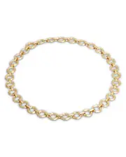 Marco Bicego 18K Yellow Gold Jaipur Flat Link Statement Necklace, 18