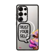 Galaxy S25 Ultra Impact Magnetic Case Trust Yourself by M.Falconer