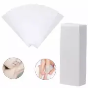 100Pcs Pre-Cut Strips Pack Non Woven Disposable 70gsm Wax Waxing Papers Cut New