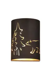 Roseto VXWS77403 Preston 2 Light 11" Tall Wall Sconce - Bronze