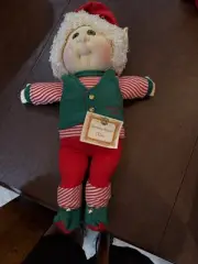 1988 HAND SIGNED Xavier Roberts Cabbage Patch Kids Christmas Set, KELLY & KANE