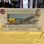 AIRFIX 02086 'MESSERSCHMITT Bf109 E PLANE - ACES, GALLAND' 1:72 BOXED. MODEL KIT