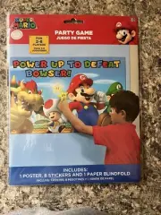Super Mario Party Game Includes Wall Poster Stickers eye cover No. 271554