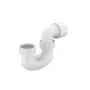 Caroma 40mm Short Inlet P Trap Home Plumbing Fixtures Pipe Fittings