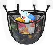 Riaisttd Bathtub Toy Storage - Bath Toy Organizer,Mesh Baby Bin Basket for Bathroom Kitchen Cupboard Swimming Living Room Closet Kids Dorm Toyroom Home Train Organization