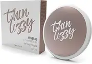 Thin Lizzy All Natural Compact Mineral Foundation - Lightweight, Flawless Coverage with SPF 10, Bootylicious