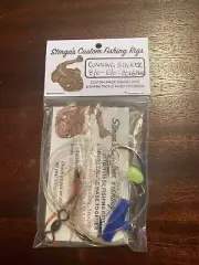 Running Sinker Rig 80lb Mono Hooks 8/0 6/0 fishing snapper shark flathead