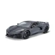 Maisto Licensed 1:18 Scale Chevrolet Corvette Stingray Coupe 2020 Diecast Model Car Grey