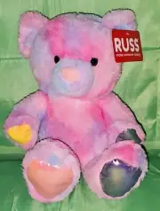 (New)/[Russ]/(Cotton Candy Pink Plush Teddy Bear)/[kellytoy Brand]
