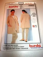 BURDA #8948 - LOOSE-FITTING JACKET, SIZES 18 TO 34