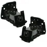 For 11-17 Juke Front Bumper Face Bar Retainer Mounting Brace Bracket SET PAIR