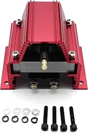 zolyet Universal Pc91 12V High Output Ignition Coil External Male E-Core MSD Ignition Systems GH91R-Red Red