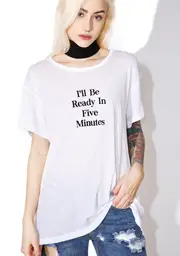 [Wildfox Couture] Ready In Five Tee