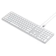 Satechi Aluminium Wired Keyboard for Mac - Silver