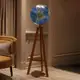 網紅爆款*地球儀43cm落地家居大號浮雕辦公室客廳擺件帶燈3D立體