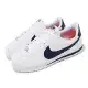 Nike 休閒鞋 Cortez Basic SL GS 大童 女鞋 藍 白 皮革 緩震 阿甘鞋 經典 運動鞋 904764-106