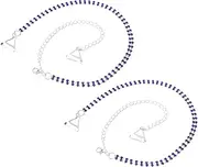 [GAROZATION] Rhinestone Bra Straps Shoulder Pads for Bra Straps Bridal Bra Rhinestone Belt for Bra Straps Decorative Ladies Belt Rhinestone Bralette Bras Bra Shoulder Strap Rhinestones