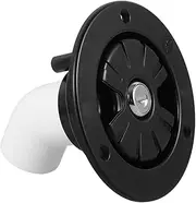Rv Water Filler Water Fill Cap Camping Camp Fresh Freshwater Camper Freshwater Inlet Cap Travel Trailer Parts Replacement Connection Hookup Camper for Fill Black Abs