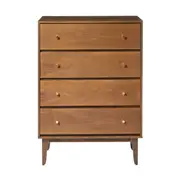 Vincent 4 Drawer Chest Walnut