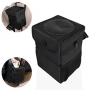 Portable Hanging Trash Bag and Waste Bin for Car