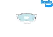 Bendix Brake Pad FT General CT For Honda Civic 83-87 1.5 GL AK,AM,AU DB300 GCT