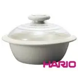 在飛比找遠傳friDay購物優惠-HARIO IH電磁爐土鍋經典白2000ml MNI-225