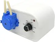 Labymos Kamoer NKCP-B08B 24V Peristaltic Pump Aquarium Water Pump Flow Adjustable 14~41.5ml/min for DIY Aquarium Lab Chemical Analysis Dosing Additives Pump Diameter 2.5 * 4.5mm(ID*OD)