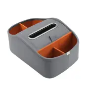 Car Storage Box Organizer PU Leather Cup Holder Phone Tissue Case Multi Pocket (for: Subaru)
