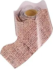 HOUDERCO 1Roll Burlap Blackboard Border Trim Non Adhesive Decorative Classroom Border for Bulletin Boards DIY Crafts Party Decoration for Scrapbooking Display Enhancements
