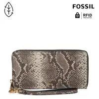 在飛比找樂天市場購物網優惠-送禮首選★FOSSIL Logan 多層真皮拉鍊RFID防盜