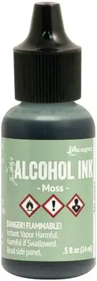 Tim Holtz Alcohol Ink .5oz-Moss
