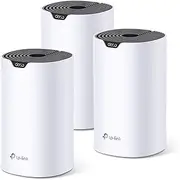 TP-Link Deco S4(3-pack) AC1200Mbps Whole-Home Mesh WiFi System, Router and Access Point Modes, 370 m2 Coverage WiFi Booster, 867Mbps at 5GHz+300Mbps at 2.4GHz, Beamforming, Work with Amazon Echo/Alexa