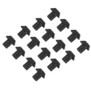 48PCS Gas Stove Grate Rubber Feet Grate Feet Replacement