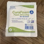 9 Pack! Advanced Wound Care, CuraFoam Foam Dressing 6 X 6 In Sterile 3013
