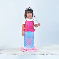 在飛比找momo購物網優惠-【BUBUBOSS】萬聖節童裝系列-萬聖節童裝系列-美人魚公