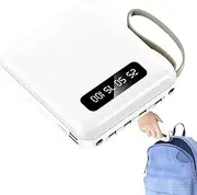 Fisssure Laptop Charger Bank, Quick Charge Charger Bank, 5000 mAh Portable Charger Pack for Mobile Phone | Ultra-Light Fast Charging Battery for