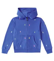 [Polo Ralph Lauren Kids] Polo Ralph Lauren Kids Cotton-blend jersey sweatshirt Y 1,5 blue
