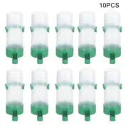 10pcs Round Plastic Birds Farm Livestock Automatic Feeding Drinking Water AOS