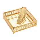 Napkin Dispenser Elegant Flat Napkin Holder for Wedding Dining Table Hotel