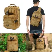 Military Tactical Hiking Backpack Army Molle Bag Pack Sling Rucksack Waterproof