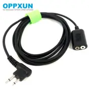 Speaker Microphone Mic Extend Cord Extension Cable for Motorola GP88 GP300